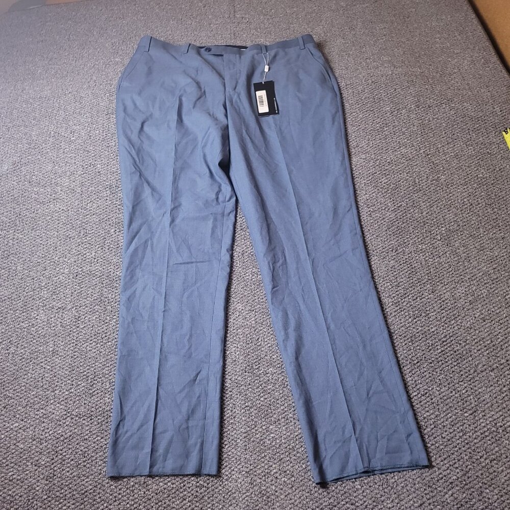 The Groomsman Suit Pants Mens 40L 40x35 Modern Fit Light Blue Supply Shop Formal
